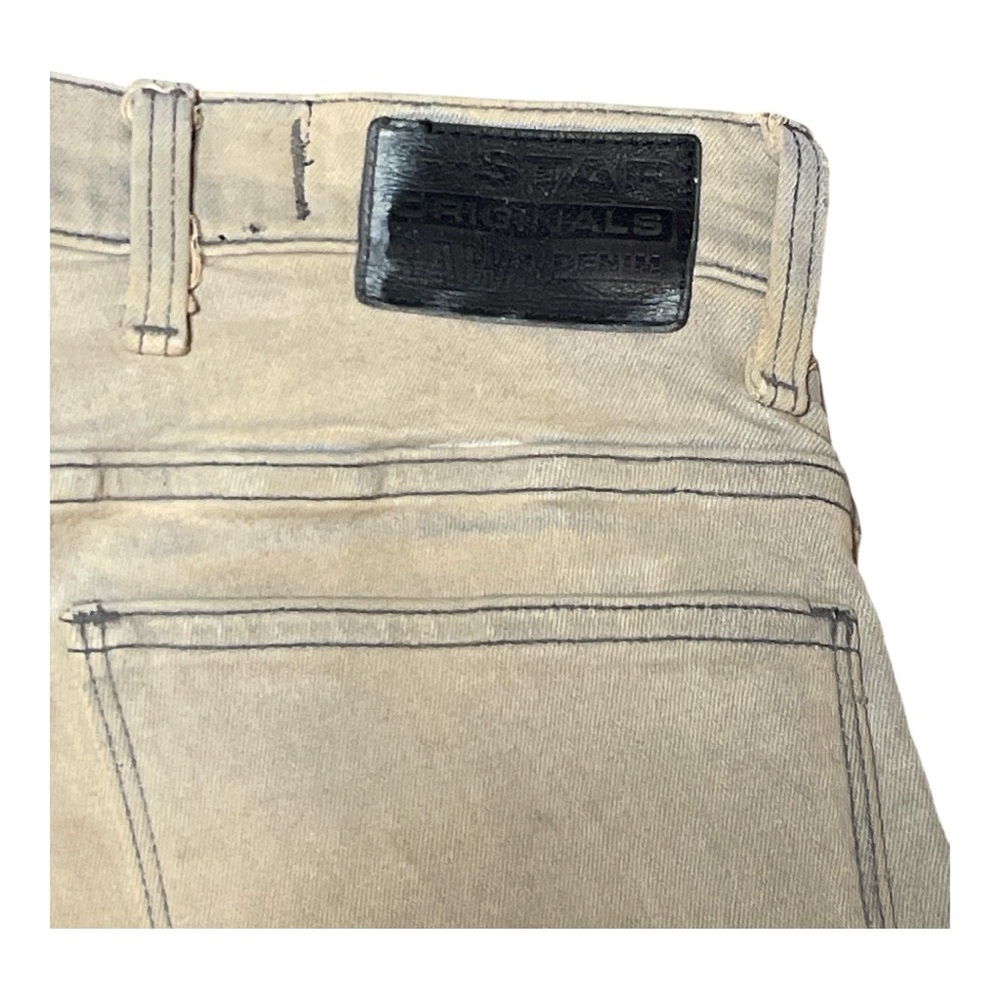 G-Star Raw Jeans Mens 28x30 Airblaze 3D Skinny Distressed Paint Splatter - Picture 7 of 8